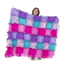 Melissa &amp; Doug Created by Me! Flower Fleece Quilt - £57.99 GBP