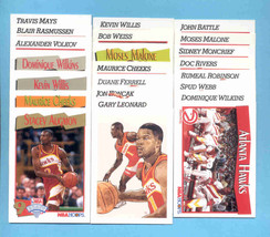 1991/92 Hoops Atlanta Hawks Basketball Set  - £2.35 GBP