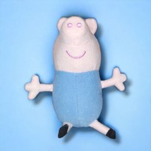 EUC Peppa Pig George 7” Plush Blue Stuffed Toy ABD Ltd/Ent One UK 2003 Jazwares - $9.45