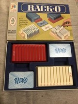 Vintage RACK-O Card Game #4765 1966 Milton Bradley USA Complete - £11.83 GBP