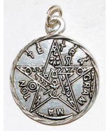Small Pewter Tetragrammaton Pendant New - $34.95