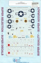 1/72 SuperScale Decals P-47D Thunderbolt 56th 318th FG 72-775 - $15.79