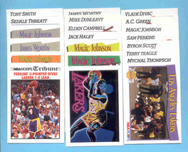 1991/92 Hoops Los Angeles Lakers Basketball Team Set  - £3.18 GBP
