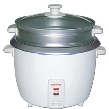 Brentwood 5 Cup Rice Cooker/Non-Stick with Steamer in White - $77.49