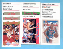 1991/92 Hoops New Jersey Nets Basketball Team Set  - £2.36 GBP