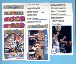 1991/92 Hoops Orlando Magic Basketball Set - £2.33 GBP