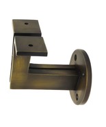 Wooden Stair Rail Bracket / Stair Handrail Bracket, Brass Stair Railling... - $101.21 CAD+