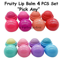Italia Deluxe Fruity Sweet Globe Lip Balm 4 PCS Set - £5.99 GBP