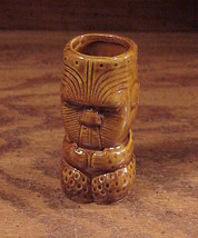 Brown Mini Tiki Mug, toothpick holder maybe - £4.77 GBP