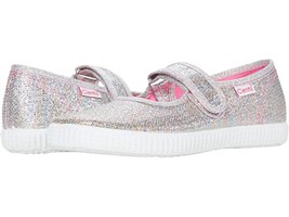 Cienta girl&#39;s mary jane flat shoes in Light Rainbow Metallic - £29.13 GBP