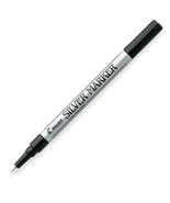 SILVER Metallic Oil PAINT MARKER Pen eXtra fine .5mm point Permanent PIL... - €20,33 EUR