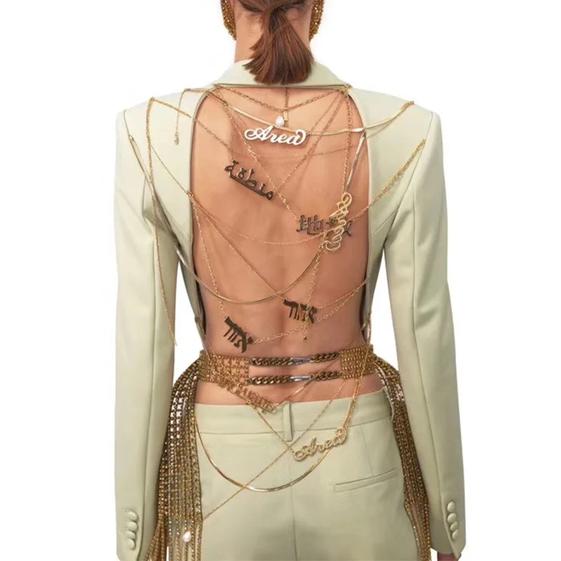  Luxury Blazers Women   Jacket Spring  Female Backless Coat Casual Clothing Offi - £230.79 GBP