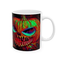 Scary Pumpkins &quot;Elsa L&quot; Ceramic Mug, (11oz, 15oz) - £15.45 GBP+