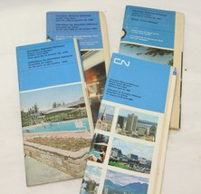 4 CN Canadian National Railways Time Table 1966-1969 Grand Trunk Rail - $45.29 CAD