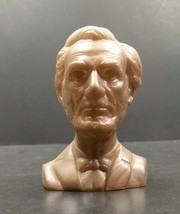 Vintage Abraham Lincoln Plastic Bust Souvenir 16th Pres 1861-1865 - £5.50 GBP