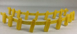Fisher Price Geotrax Train Set Replacement Parts 2003 Large Guardrail Yellow 2pc - £11.64 GBP