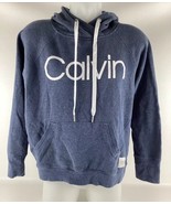 Calvin Klein Performance Hoodie Drawstring Active Blue Wash Men&#39;s Size M... - $752.94 MXN