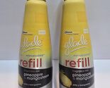 New Glade Expressions Pineapple &amp; Mangosteen Fragrance Mist Refill 7 Oz ... - $15.00