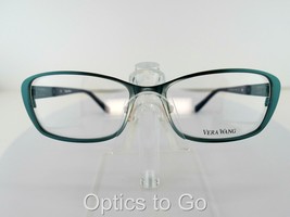 VERA WANG V 341 TEAL 53-16-130 PETITE LADIES FRAME ONLY Eyeglass Frame - £21.97 GBP