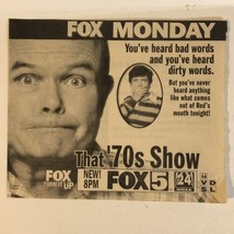 That 70s Show Tv Series Print Ad Vintage Topher Grace TPA2 - £4.69 GBP