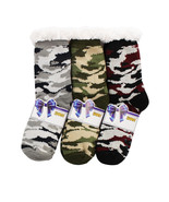 Swan Men&#39;s Sherpa-Lined Thermal Christmas Winter Slipper Socks with Gift... - $609.69 MXN
