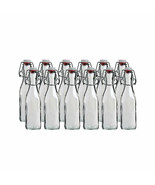 Bormioli Rocco 8.5oz Swing Top Glass Bottles | 12-pack - £73.13 GBP