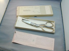Vintage Large WISS Pinking Shears In Box - £15.71 GBP