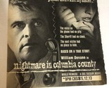 Nightmare In Columbia County Tv Guide Print Ad William Devane  TPA21 - £4.67 GBP