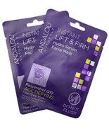 (2) Andalou Naturals Instant Lift &amp; Firm Hydro Serum Facial Mask, Single... - $19.96