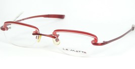 La Matta Croco COL.3 Red Eyeglasses Glasses 51-18-132mm Germany - £97.08 GBP