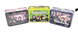 The Osbourne Family 2002 Mini Lunchbox Bubblegum Tins Lot Of 3 - £7.22 GBP