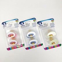 Gerber First Essentials Soft-Center Pacifier BLUE &amp; WHITE 0-6 Months, 2 ... - $43.15