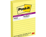 Post it Super Sticky Lined Notes,Yellow, 4 in. x 6 in., 45 Sheets, 3Pads... - £7.20 GBP