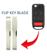 set of 2 Mercedes Benz Dodge Chrysler 1998 - 2012 Flip Key Blade HU64 - $9.99
