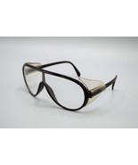 Plastic Safety Goggles Art Deco Aviator Style Brown FS France Side Guard... - £15.32 GBP