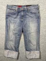 AG Adriano Goldschmied The Shorty Jean Crop Capris Cuffed Women’s 31 R - $340.54 MXN