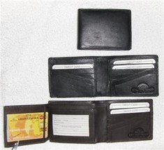 Genuine Leather Men&#39;s Bifold Wallet- #82 BROWN - £14.20 GBP