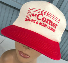 The Corner Home and Farm Center VTG Snapback Baseball Cap Hat - £11.17 GBP