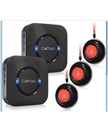 Wireless caregiver pager  2 chimes and 3 call buttons New Open Box - $41.66 CAD