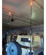 New Lighted 24v Military Antenna, Base and Mounting Bracket Kit, Not OEM... - $396.63 CAD