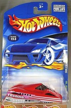 2000 Hot Wheels #153 Virtual Collection Cars SHADOW JET lI Red w/Black 5Dot Sp - £5.49 GBP