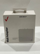 Verizon Wall Adapter 45W USB-C Fast Charge With Single USB-C port New op... - $14.99