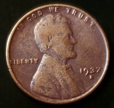 1937 S Lincoln Wheat Penny Error - £7.75 GBP