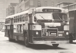 Chicago Transit Authority CTA Bus #5967 Route 41 State Adams Photo Bulloch Lade - £7.46 GBP