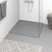 vidaXL Shower Base Tray SMC Gray 35.4&quot;x31.5&quot; - $404.78 CAD
