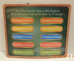 2007 Are You Smarter Than A 5th Grader board Game Replacement Game Board - £3.69 GBP