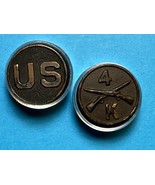 CIRCA 1910-1937, U.S. AND 4th INFANTRY REGIMENT, K COMPANY, COLLAR DISKS... - €12,88 EUR CIRCA 1910-1937, U.S. AND 4th INFANTRY REGIMENT, K COMPANY, COLLAR DISKS... - €12,88 EUR