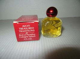 NOS 1989 Avon Treasured Tradition Bird Of Paradise cologne Splash .5 Ounce IOB - £6.28 GBP