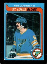 1979-80 O-PEE-CHEE #121 Rick Lapointe Good+ Blues Nicely Centered *X38342 - £1.37 GBP