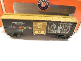 Lionel Trains 39258 Elvis &#39;all Shook Up&#39; BOXCAR- 0/027 -NEW -B18 - £27.30 GBP